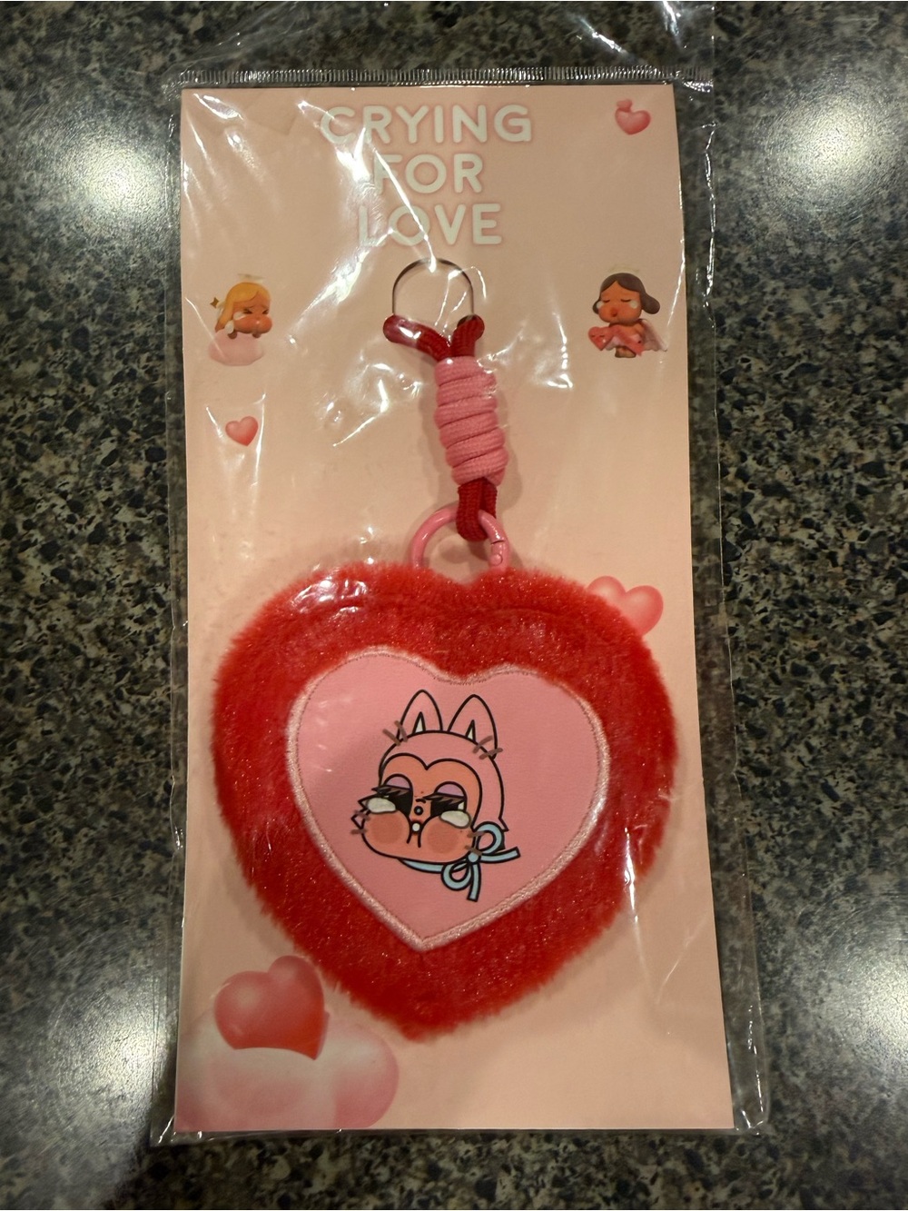 Pop Mart Crybaby Crying for Love
Plush Mirror Pendant